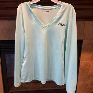 Fila active wear long sleeve shirt